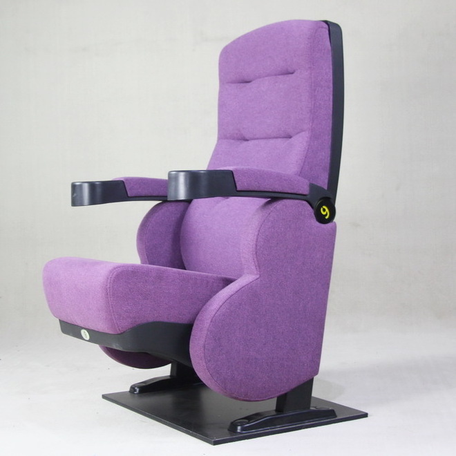 2024 Style Popular Design Folding Arm Theater Furniture Seating Folding Cinema Seat