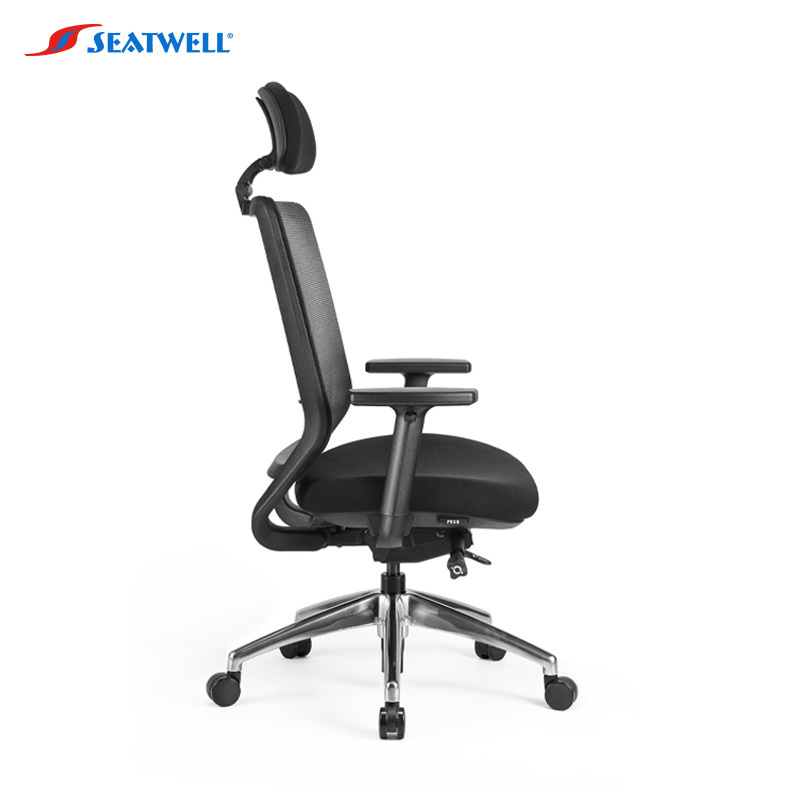 High Back Elegant Ergonomic Designed Computer Mesh Fabric Guest Furniture Revolving Office Chair