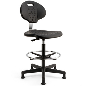 Height adjustable swivel lab chair for counter / drafting / school laboratory