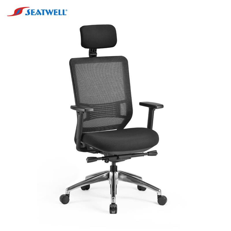 High Back Elegant Ergonomic Designed Computer Mesh Fabric Guest Furniture Revolving Office Chair