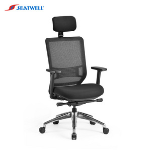 High Back Elegant Ergonomic Designed Computer Mesh Fabric Guest Furniture Revolving Office Chair