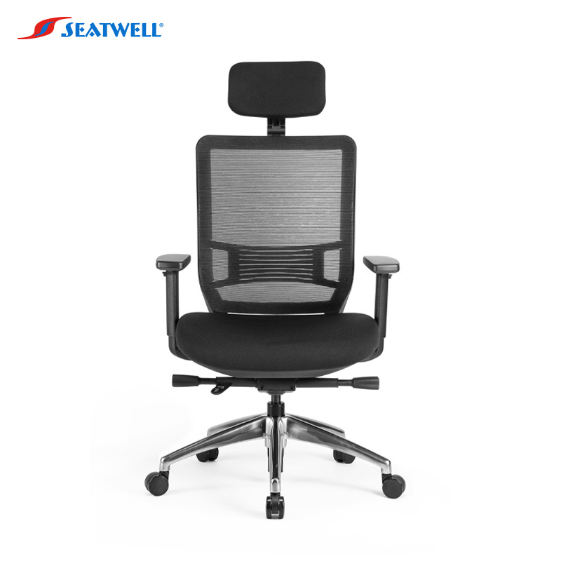 High Back Elegant Ergonomic Designed Computer Mesh Fabric Guest Furniture Revolving Office Chair