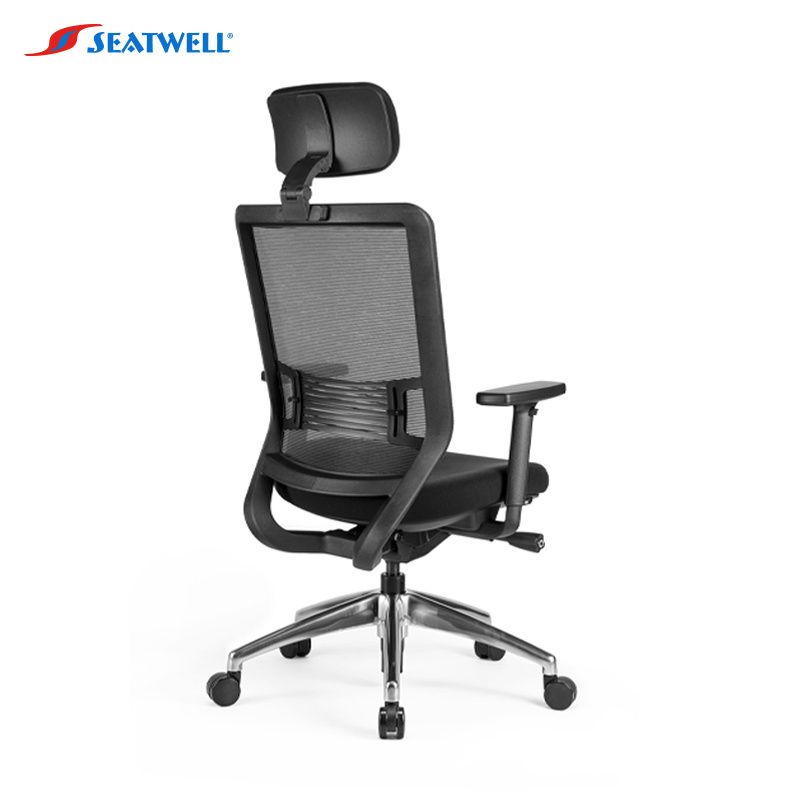 High Back Elegant Ergonomic Designed Computer Mesh Fabric Guest Furniture Revolving Office Chair