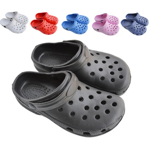 Classic Summer Clogs Lightweight Breathable Platform Clogs with Anti-Slip and Closed Toe Features