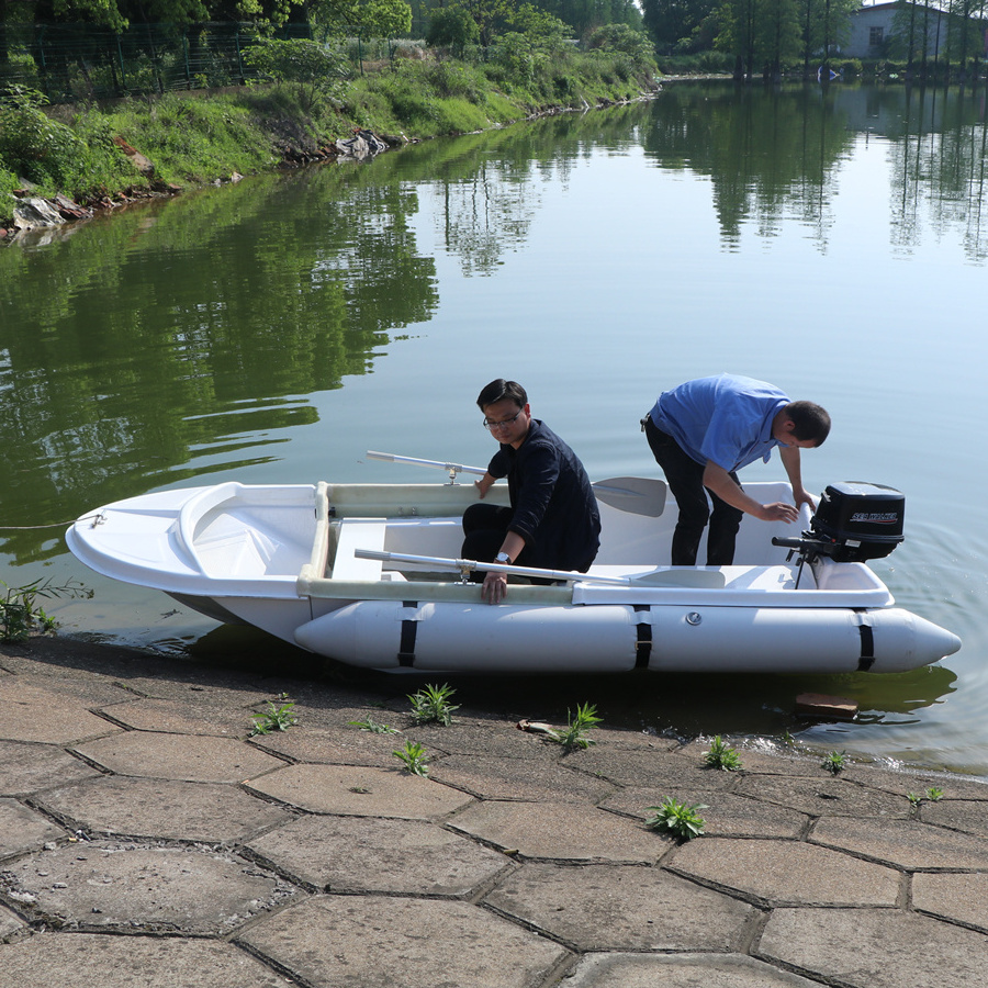 Seawalker 3 block small dinghy fiberglass fishing boats for sale