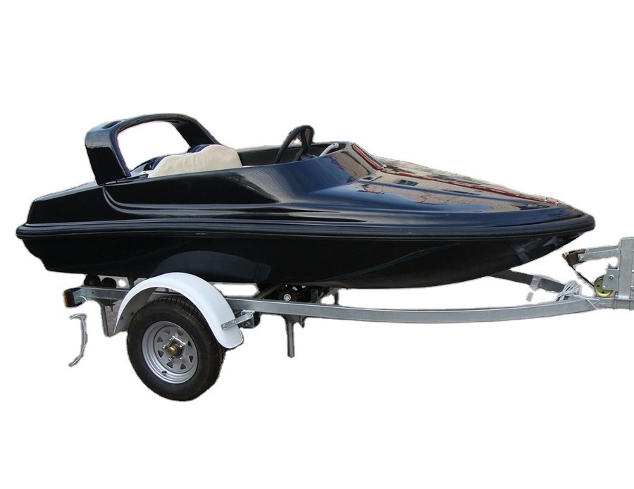 3.2m Fiberglass high speed Motor jet Boat with CE Certification not include outboard  motor