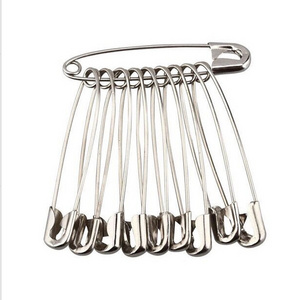 Small Large Stainless Steel Diaper Pins Designer Brooches And Safety Pins Assorted Bulk Decoration Lapel  For Clothes Metal Pins