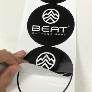 Vinyl Brand Name Waterproof Custom Logo pvc Sticker