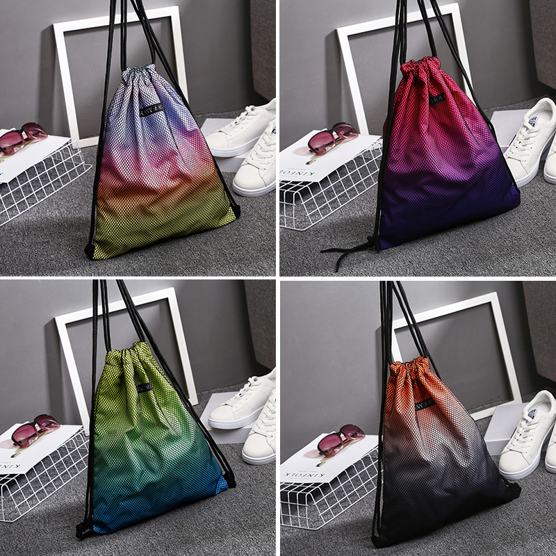 Best Selling Custom Canvas Cotton Tote Bag Print Canvas Bag Drawstring Backpack