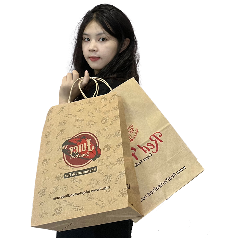 Custom Luxury gift paper bag with your logo jewelry portable promotional oem competitive price gold paper bag