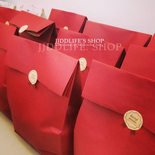 Custom Your Own Logo Shopping Packaging Glitter Kraft Brown Paper Small Quantity Mini Christmas Gift Bags in Bulk with Handles