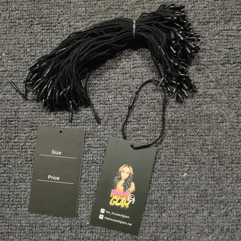 Swing Tag Garment Paper Hangtag/Customized Clothing Hang Tag/Garment Price Tag