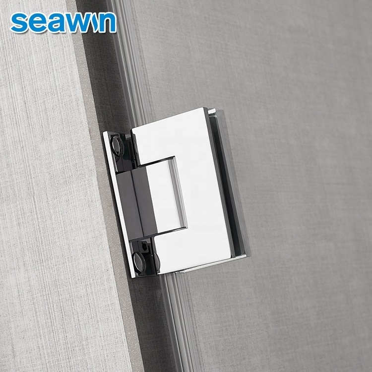 Sea Win 3/8 Inch Bath Door Industry Customized Glass Swing Shower Door With Hinged