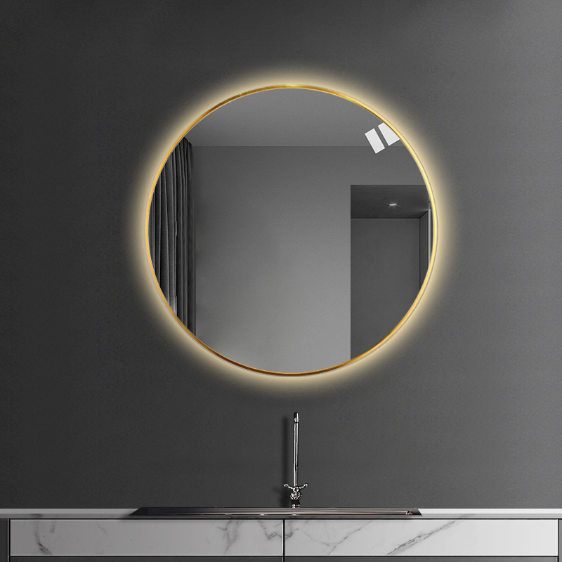 ETL smart light mirror illuminated backlit mirror defogger LED bathroom mirror