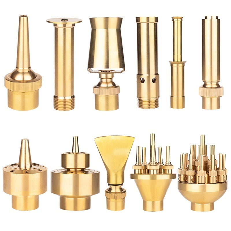 Fountain Accessories stainless steel 304 Brass Head Nozzle dry deck dancing fountain nozzles for fountain