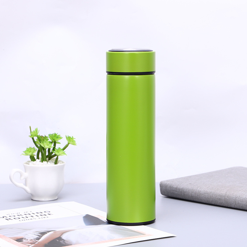 Seaygift personalized customized 500ml portable infuser water bottle 304 steel metal hot water bottle for travel/official