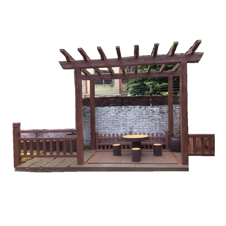 Precast garden decorative concrete Chinese style corridor landscape edging plastic mold for sale