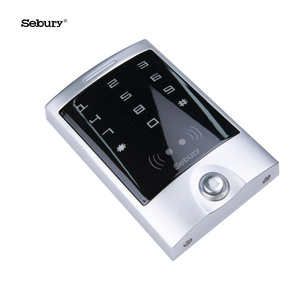 Sebury IP68 Door Entry Security Control Systems EM ID Card Keypad Reader Standalone 125 khz RFID Door Access Control module