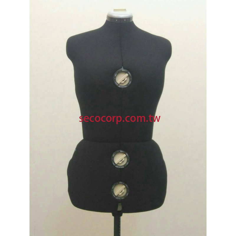 MOD151(B) MADE IN TAIWAN FEMALE DRESSMAKER ADJUSTABLE TAILORING DRESS FORM DUMMY MANNEQUIN