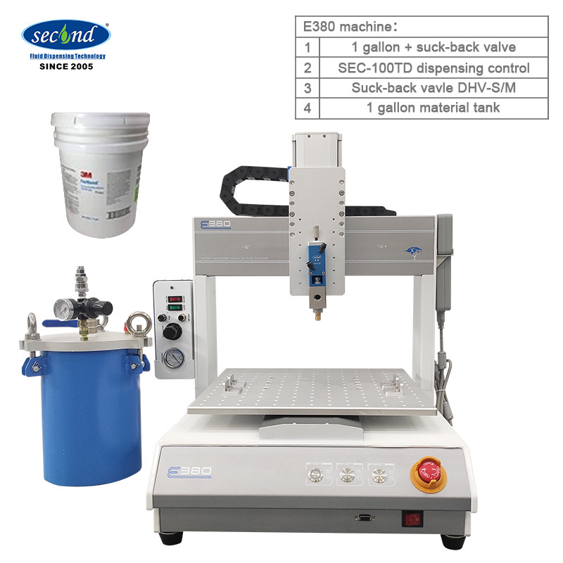 Silicone 1.5 gallon pressure tank glue dispensing machine