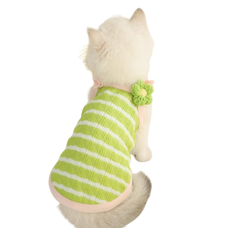 Hot-selling Cat Spring and autumn summer sling pet thin cat vest Cat clothes