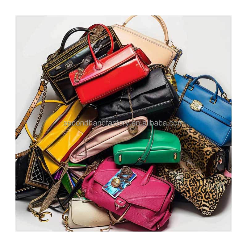 Japan Brand New High Quality Use Bags Bale Used Ladies Branded Designer Women Handbags Mixed Bales Second-hand Bag