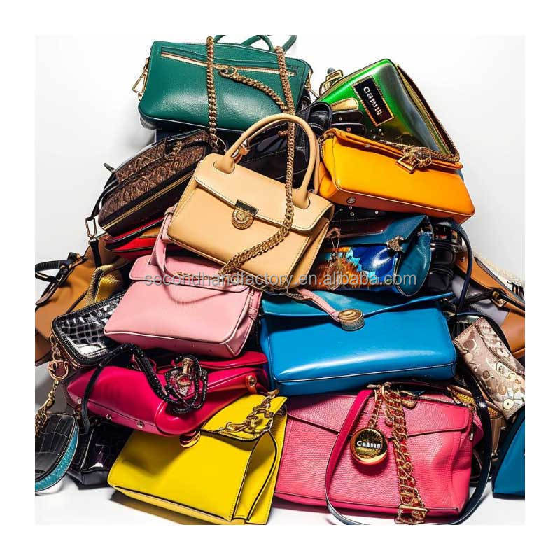 Second Hand Designer Bags Women Second Hand Bags Wholesale Used Mix Branded Original Bag