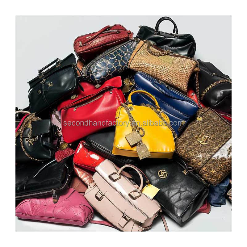 Japan Brand New High Quality Use Bags Bale Used Ladies Branded Designer Women Handbags Mixed Bales Second-hand Bag