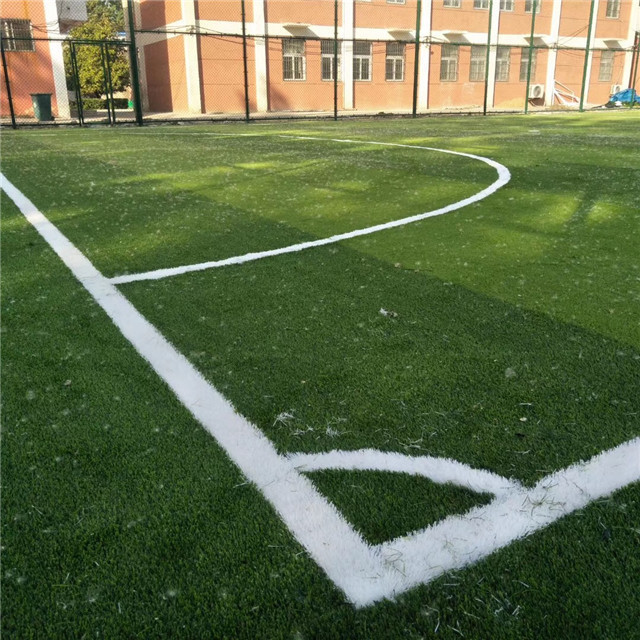 Padded turf for indoor batting cage soccer field green synthetic artificial grass for football field