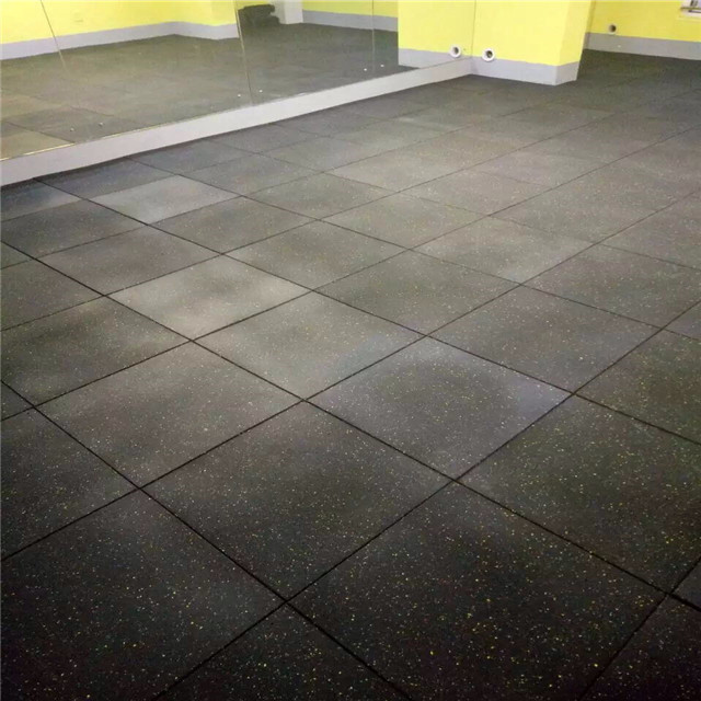 Hot sale indoor GYM acoustic insulation rubber floor underlay mat