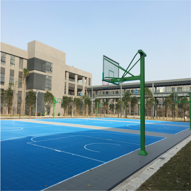 Anti slip outdoor floor tiles mini tennis court size