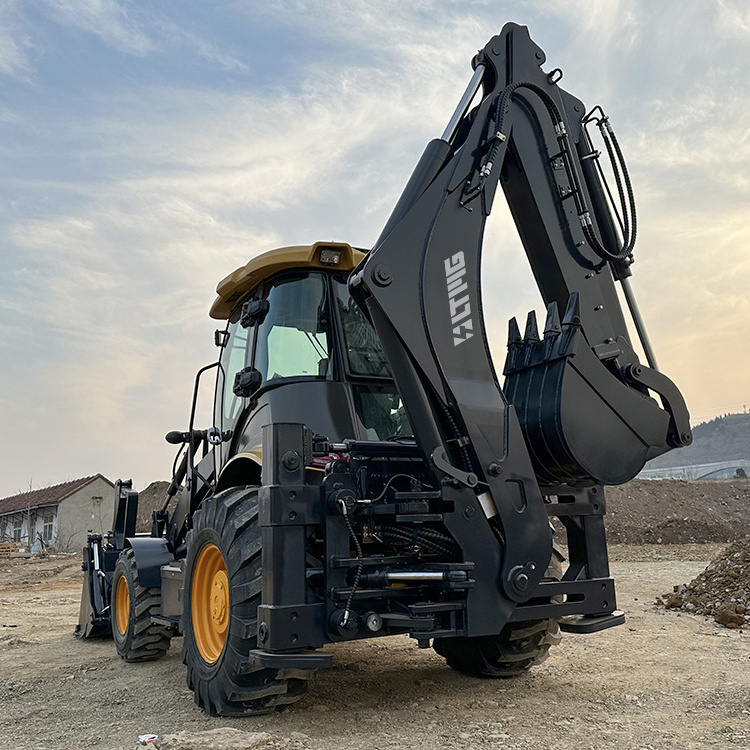 Chinese factory direct wheel loader backhoe BLT388 2.5t front end backhoe loader with price