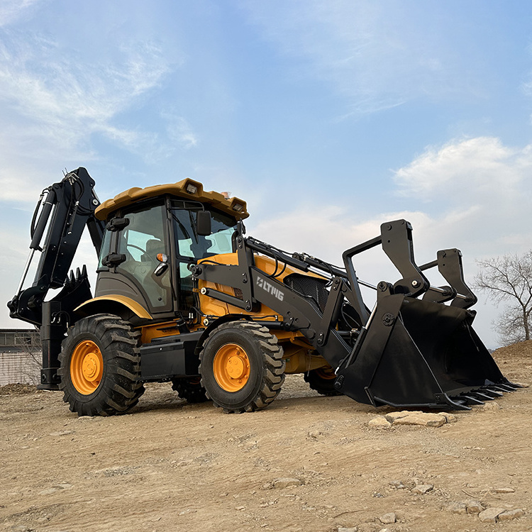 Chinese factory direct wheel loader backhoe BLT388 2.5t front end backhoe loader with price