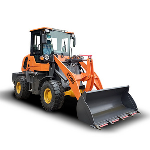 Chinese high quality 4 wheel drive front end loader 600kg 800kg mini wheel loader with CE certificate