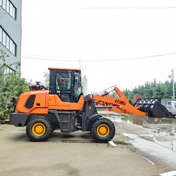 China brand compact mini front wheel  loader 0.8ton 1ton 2ton 1.5 ton cargador frontal for sale