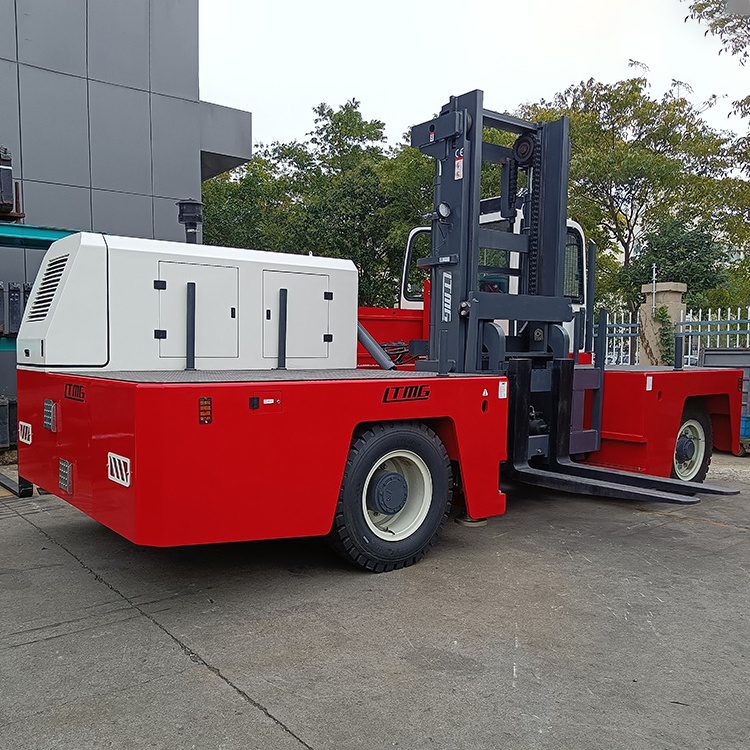 japanese engine 8ton 10ton electric Side Loader Forklift side loading forklift truck with hydraulic positioner