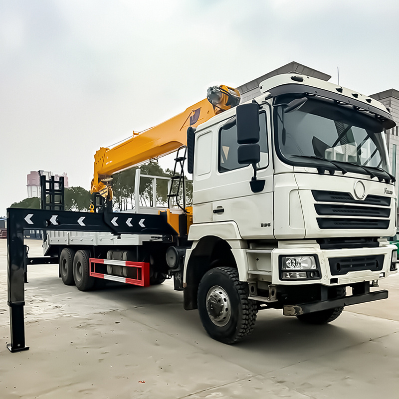 SECSUN Hydraulic Mobile Truck Cranes 16 Ton Mounted Crane Truck with Knuckle Telescopic Folding Boom