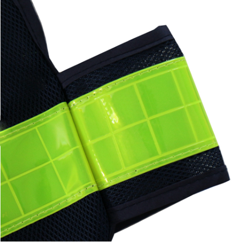 High Vis Safety Reflective Vest Security Construction Reflective Vest Workwear With Logo