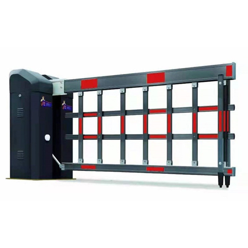 24V DC Motor RFID Automatic Boom Barrier Road Traffic Speed Adjustable Parking Lot Gate Genre Traffic Barriers