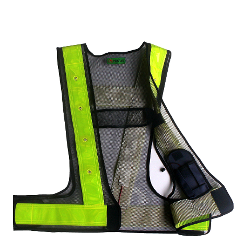 Cool Design Reflective Safety V Shape Vest School Uniform Kids Hi Viz Pullover Vest