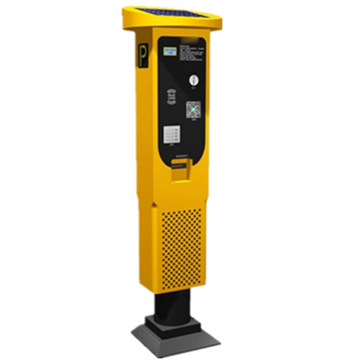 Automatic ticket dispenser machine car parking system with management software