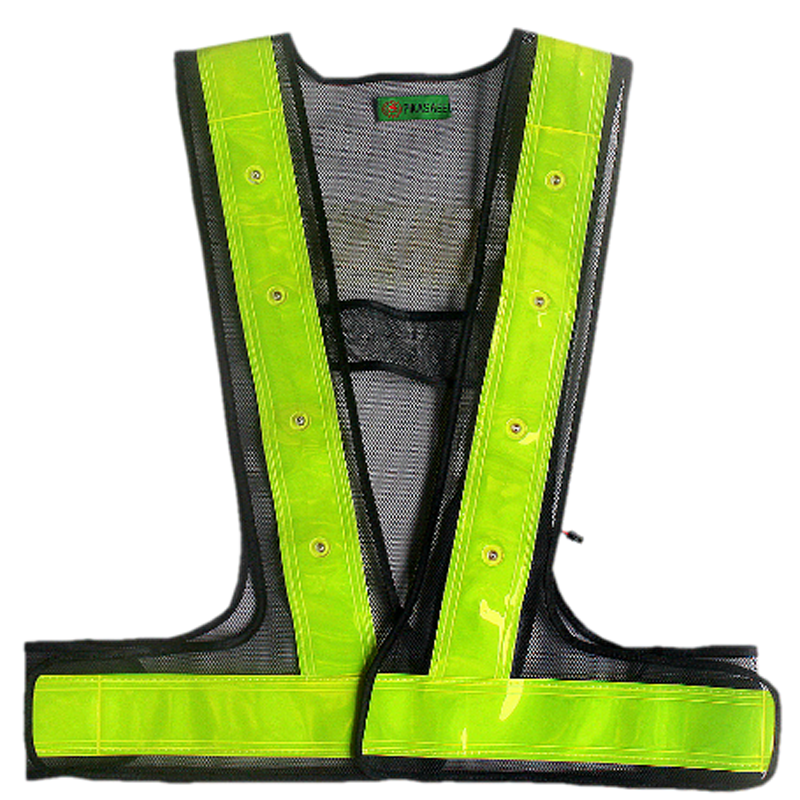 Cool Design Reflective Safety V Shape Vest School Uniform Kids Hi Viz Pullover Vest