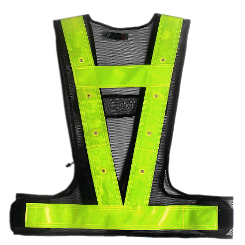 Cool Design Reflective Safety V Shape Vest School Uniform Kids Hi Viz Pullover Vest