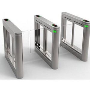 RFID swing gate barrier access control swing turnstile with UHF Reader