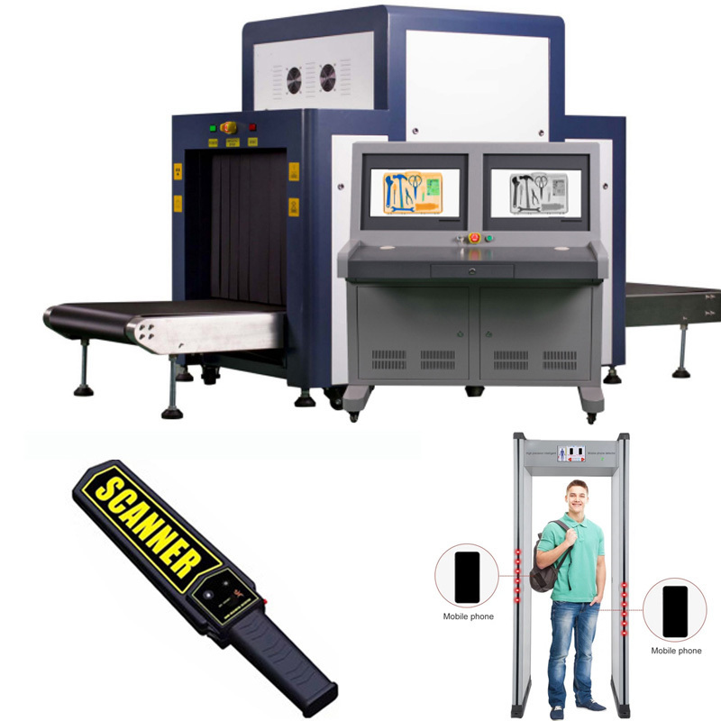 SECUERA Professional Luggage X ray Inspection Machine used x-ray Scanner for Airport Train Station