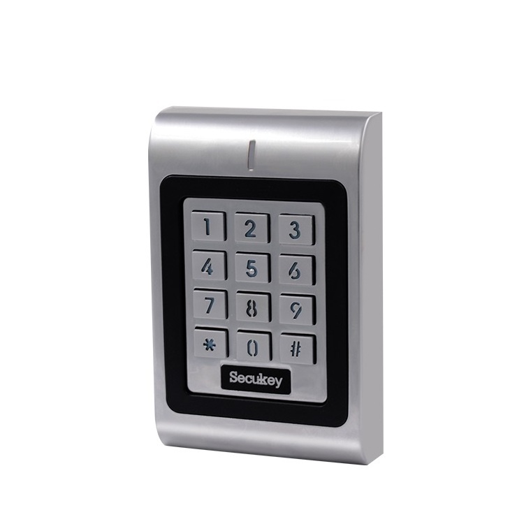 12~28V AC/DC Outdoor Metal rfid gate access keypad 2 Doors Standalone Access Controller