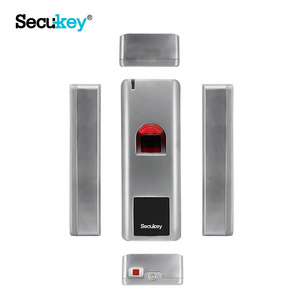 Waterproof biometric access control reader for outdoor gate lock