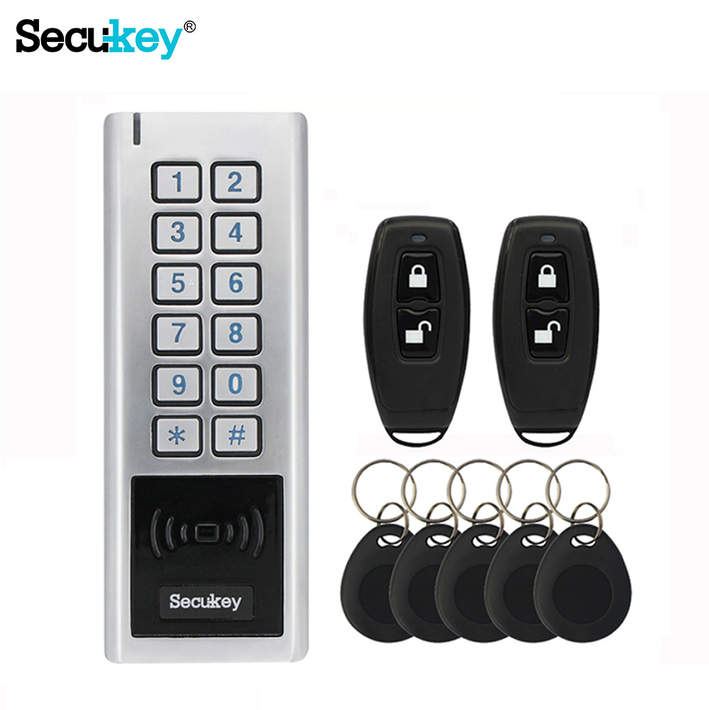 Wireless RFID Keypad Access Control Electronic Keyless Entry door lock with remote control