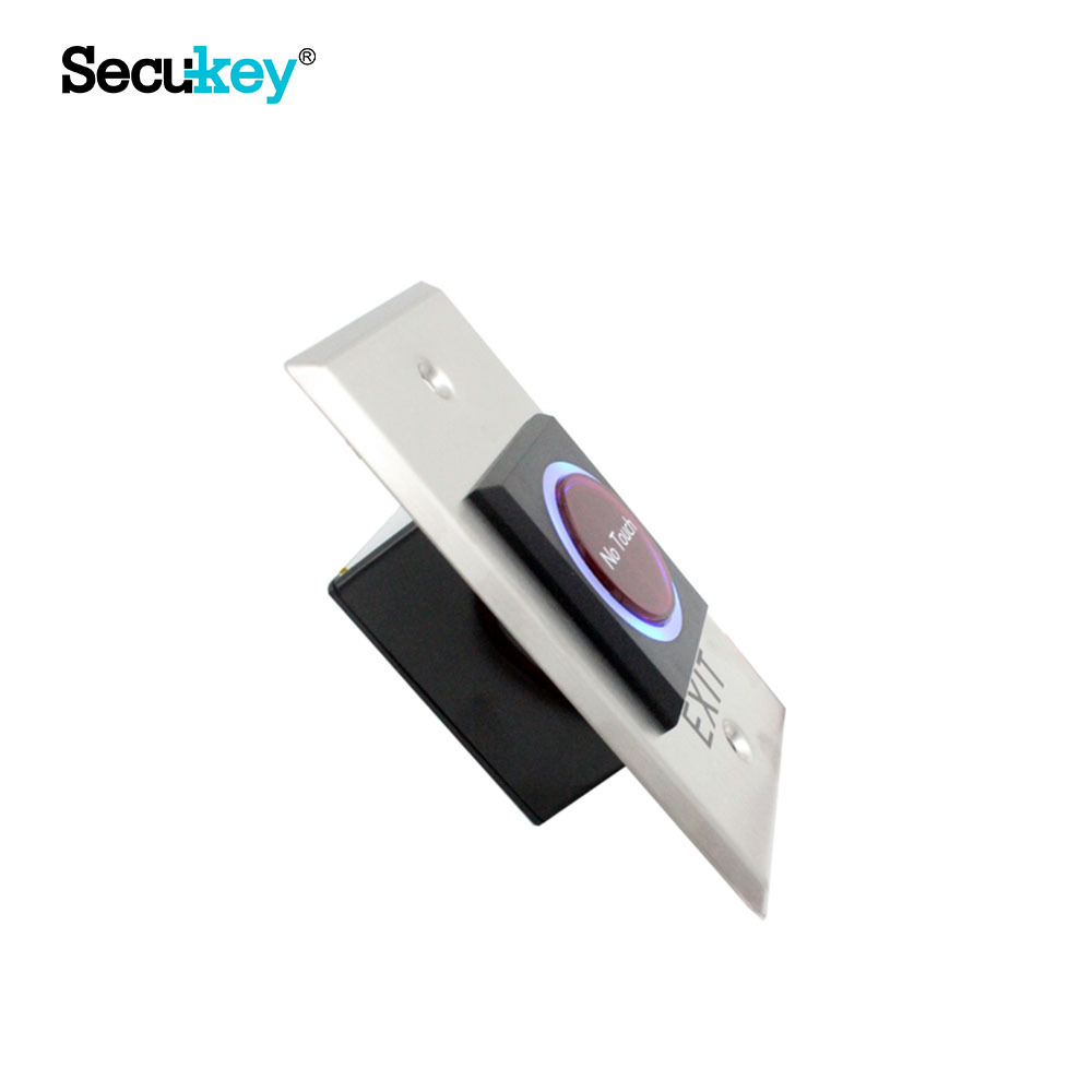 Infrared sensor no touch door access control door release exit button