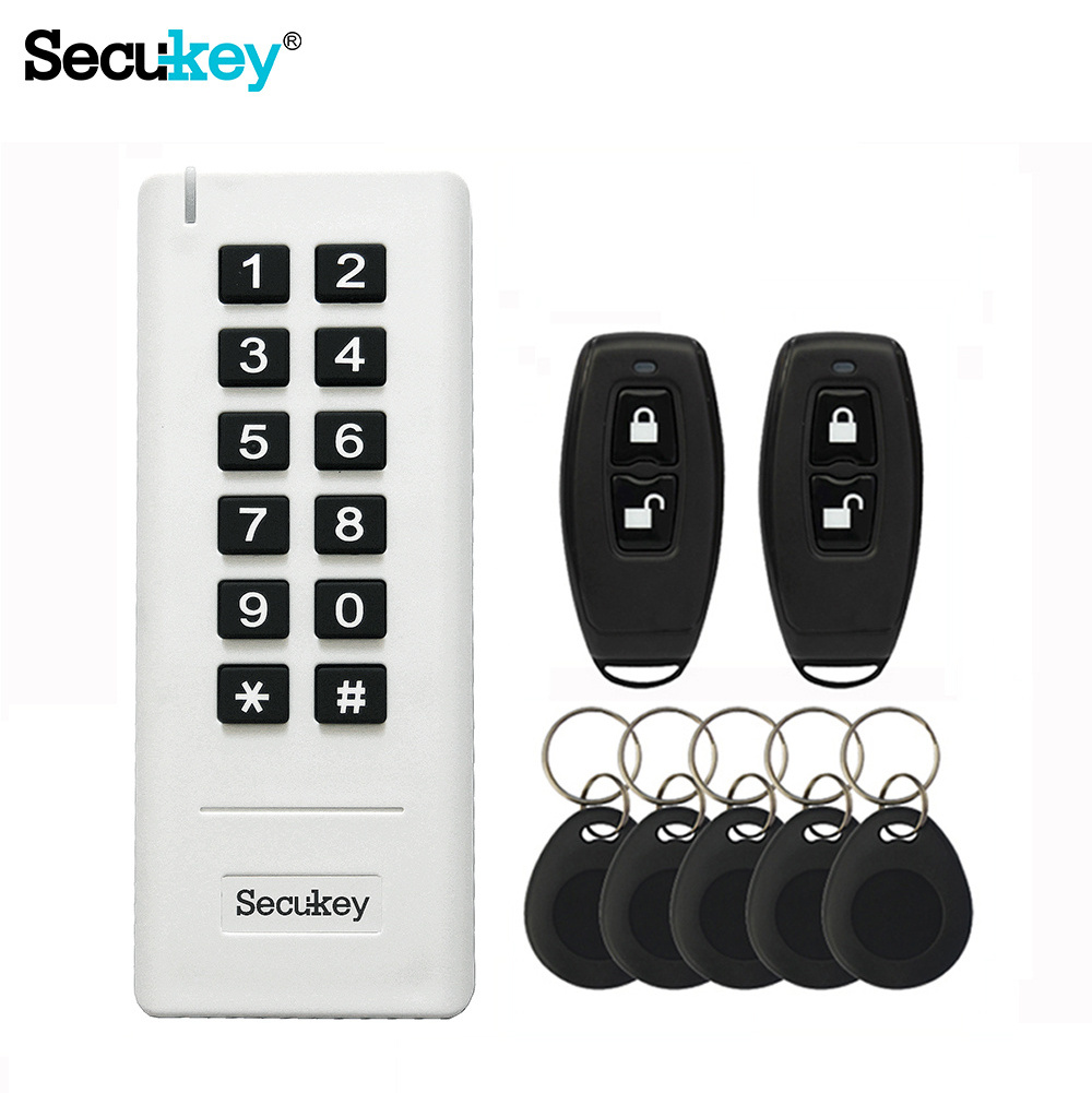 Digital PIN RFID Code Remote Access Control Lock Keypad Kit For Glass Door